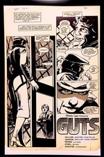Daredevil #184 pg. 2 by Frank Miller 11x17 FRAMED Original Art Poster Print picture