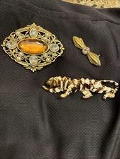 Vintage Brooch Lot-Estate picture