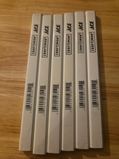 CRAFTSMAN Tools Vintage Wood Carpenters Workshop Flat Pencils (Lot of 6) Unused picture