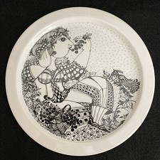 Vintage Bjorn Wiinblad 8” Plate Rosenthal Studio Linie Line Porcelain Germany picture