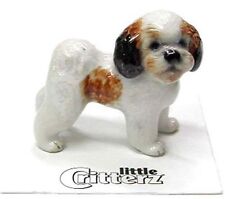 ➸ LITTLE CRITTERZ Dog Miniature Figurine Shih Tzu Sultan  picture