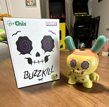 Kidrobot x Chia Buzzkill Dunny Vinyl Art Toy Figure Chia Pet Boxed (Opened) 15+ picture