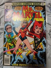 MS. MARVEL #18 MID HIGHER GRADE 1ST FULL APPEARANCE MYSTIQUE AVENGERS CROSSOVER picture