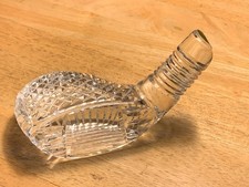 Vintage Waterford Crystal Golf Club Head Paperweight Signed Orig. Label 3