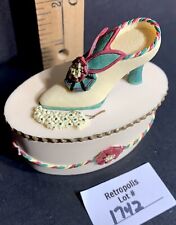Willow Hall Trinket Box Victorian Shoe Edith picture