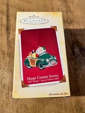 Hallmark Keepsake Ornament 2005 Here Comes Santa 1987 Woody Special Edition picture