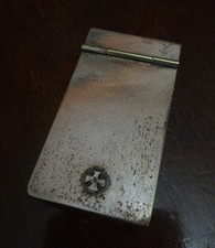 Sillem's Silver Plate Vintage Collectible Miniature Notepad Notebook picture