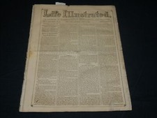 1856 APRIL 19 LIFE ILLUSTRATED NEWSPAPER - LEAVES OF GRASS - NP 4859 picture