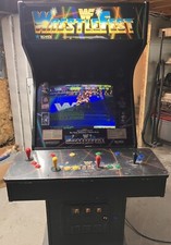 WWF WRESTLEFEST ARCADE MACHINE by TECHNOS 1991 WWE  Hulk Hogan picture