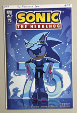 SONIC The HEDGEHOG #75 - Yui Karasuno Cover - IDW 2024 - Boarded - Free SH picture