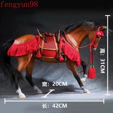 Mr.Z 1/6 Akhal-teke Horse Model Soldier Mount Decor Halloween Xmas Birthday Gift picture