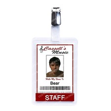 Obsession Bear Prop ID Card Badge Cosplay Halloween picture