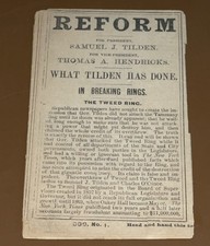 1876 President Election What Samuel Tilden Has Done Reform Campaign Pamphlet picture