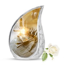 Tarot Urn - Tear Drop Urns For Ashes - Cremation Urns For Adult Ashes Women picture