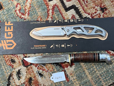 Vintage 1961-1977 Western USA L48A Fixed Blade knife & Gerber (26021 picture