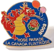 Rose Parade 2002 La Canada Flintridge Lapel Pin (072523) picture