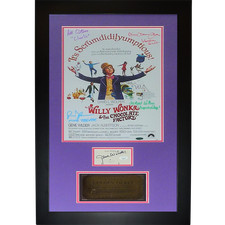 Gene Wilder and Cast Autographed Willy Wonka and the Chocolate Factory Deluxe Fr picture