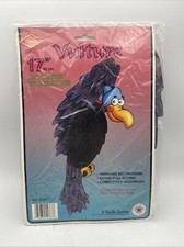 Vintage Beistle 17' Halloween Vulture Honeycomb Decoration 1993 Unopened B7 picture
