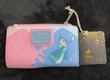 Loungefly Disney Sleeping Beauty Make it Pink, Make it Blue Wallet NWT picture