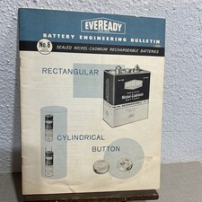 Vintage 1959 Eveready Battery Engineering Bulletin No. 8 New York, NY  picture