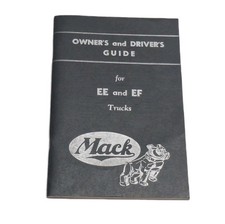 Mack New York Owner And Driver Guide For EE & EF Trucks 1938 Rare picture