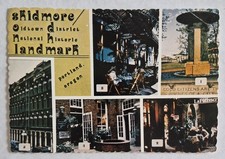 Postcard....Multiple Panels of Old Town District in Portland, Oregon, 1980, 4x6 picture