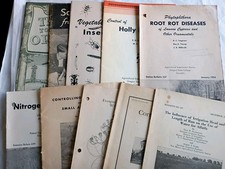 Lot Of 10 Vtg Oregon State College Bulletins Soil, Crops, Insects, Etc (971) picture