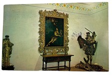 Old Mission Art Room ~ San Miguel California CA ~ Vintage 1970s Postcard picture