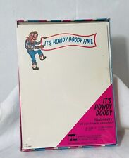 Vintage Howdy Doody Stationary Original Box 18 Sheets 6 Envelopes 1971 Set Of 2 picture