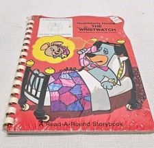HUCKLEBERRY HOUND THE WRIST WATCH - Read-A-Round Storybook Brand New Sealed Rare picture