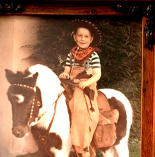 VTG Western Kid with Pony 