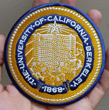 University Of California Berkeley Logo Iron On Patch-Sew Patch-Embroidered Patch picture