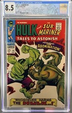 TALES TO ASTONISH #91 CGC 8.5 1st Cover & 2nd Appearance of Abomination picture