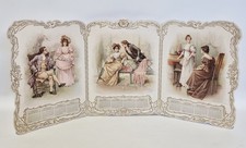 Antique Youths Companion Calender For 1898 Victorian Heavy Cardstock Lithograph  picture