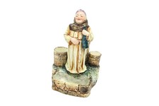 Majolica Monk Austrian Tobacco Set c. Early 1900s  picture