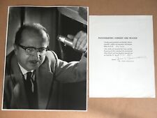 Jesse Greenstein 1960s Signed Letter & Photograph Dave Iwerks Caltech Astronomer picture