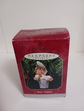 HALLMARK KEEPSAKE ORNAMENT SEW GIFTED  1998 picture