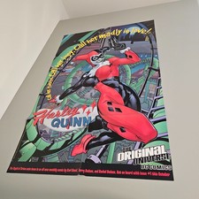 Rare 2000 Harley Quinn Original Universe DC Comics Promo Poster 8354 34 x 22 picture