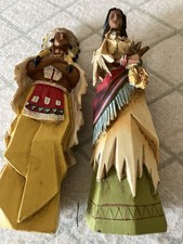 Thanksgiving Pacific Rim Cubist Native American Couple picture