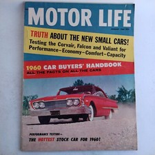 Motor Life Magazine January 1960 The Truth About The New Small Cars Testing picture