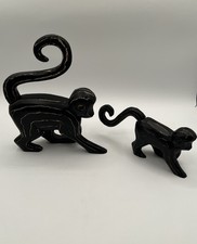 Pair of  Vintage Monkey Carvings 🐒 picture