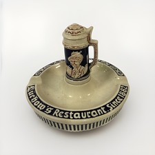 Luchow’s Restaurant New York City Beer Stein Advertising Ashtray Made In Germany picture