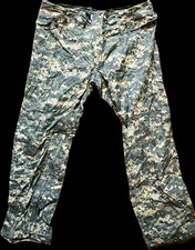 US Military ECWCS Improved Rain Suit Trousers Pants UCP ACU Digital Camo Large picture