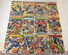1970's Marvel THE INHUMANS #1 2 3 4 5 6 7 8 9 10 11 12 ~ FULL SERIES SET picture