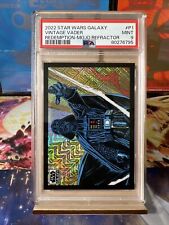 2022 Star Wars Chrome Galaxy Vintage Vader Mojo Refractor 50/50 Last On Print picture