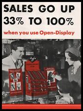 1933 Agfa Ansco Binghamton New York Plenachrome Film Drug Store Display Print Ad picture