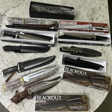 Bowie Knife Lot- 12 Total - Rite Edge, Odenwolf, Ventus And More picture