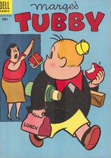 54051: DELL COMICS MARGE'S TUBBY #1 VF Grade picture