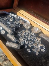 Old Collection Ace Of Diamonds Mine Herkimer Diamond Crystals Very Nice  picture
