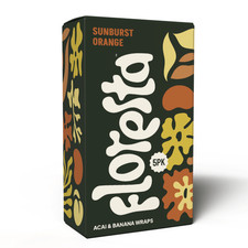 Floresta Acai Wraps - Sunburst Orange Banana + Acai Blend Wraps. Box of 25 picture